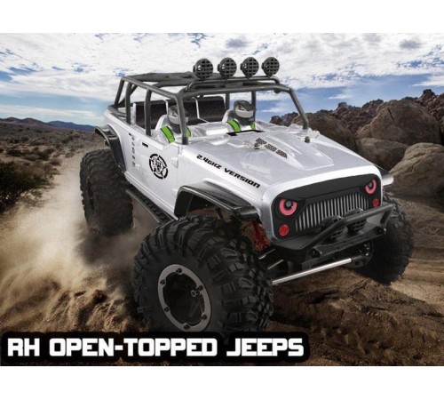 Радиоуправляемый краулер Remo Hobby Open-Topped Jeeps 4WD 2.4G 1/10 RTR