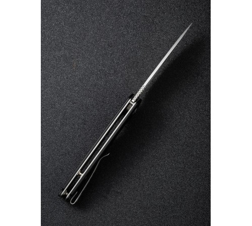 Складной нож SENCUT Mims 9Cr18MoV Steel Satin Finished Handle G10 Black