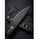 Нож CIVIVI Fixed Blade Circulus 10Cr15CoMoV Steel Black Stonewashed Handle Ostap Hel Design