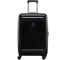 Чемодан VICTORINOX Etherius, чёрный, поликарбонат Bayer, 45x30x67 см, 65 л