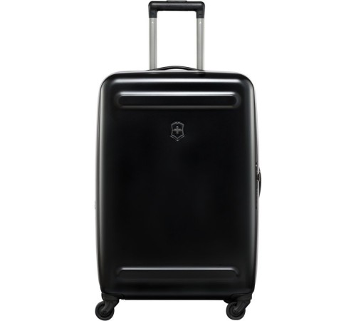 Чемодан VICTORINOX Etherius, чёрный, поликарбонат Bayer, 45x30x67 см, 65 л