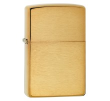 Зажигалка ZIPPO Armor™ с покрытием Brushed Brass, латунь/сталь, золотистая, матовая, 38x13x57 мм