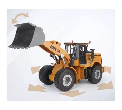 Радиоуправляемый фронтальный погрузчик HUI NA TOYS 2.4G 11CH 1/14 RTR