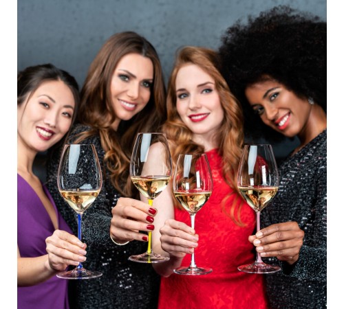 Бокал для шампанского Riedel Fatto A Mano Champagne Wine Glass Mauve