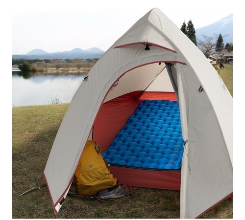 Коврик  Naturehike NH19Z012-P FC-12 односпальный  с подушкой (без надувного мешка)голубой, 6927595735695