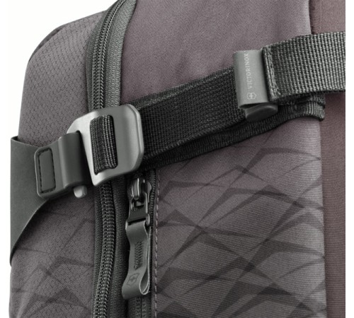 Сумка на колёсах VICTORINOX Vx Touring, антрацитовая, ткани VX4 и VXTek, 35x20x55 см, 33 л