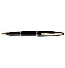 Перьевая ручка Waterman Carene Black Sea GT. Перо - золото 18К.Детали дизайна: позолота.