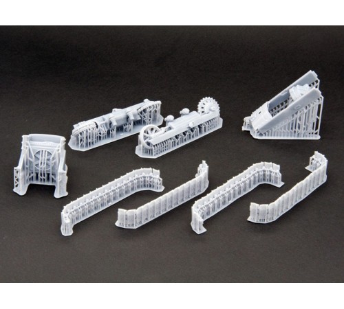 Сборная модель Red Iron Models Бульдозер Т-100МЗГП, 1/43
