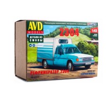 Сборная модель AVD Автомобиль 2304 рефрижератор, 1/43