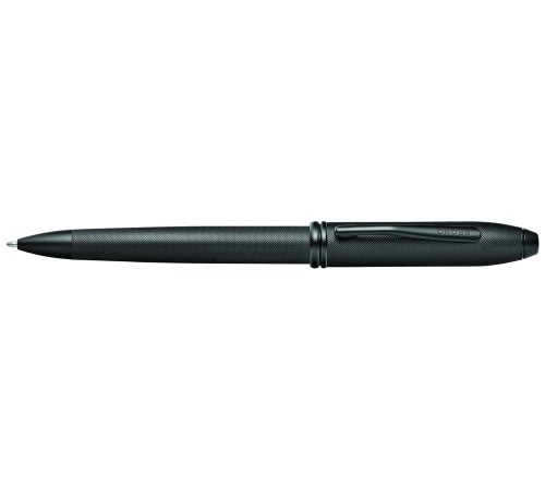 Шариковая ручка Cross Townsend Black Micro Knurl