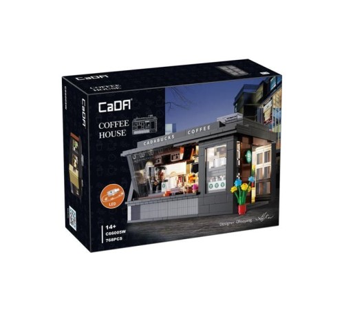 Конструктор CADA кофейня (768 деталей)