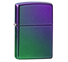 Зажигалка ZIPPO Classic с покрытием Iridescent, латунь/сталь, фиолетовая, матовая, 38x13x57 мм