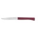 Нож столовый Opinel N°125, полимерная ручка, нерж, сталь, темно-красный. 002196