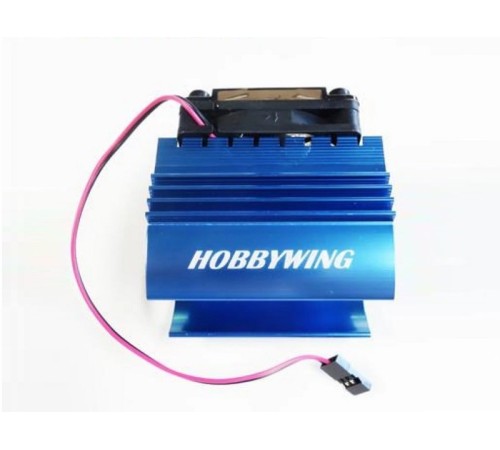 Радиатор двигателя с вентилятором Hobbywing Fan-COMBO C4 (вентилятор 5010+ радиатор 4465)