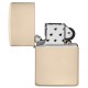 Зажигалка ZIPPO Classic с покрытием Flat Sand, латунь/сталь, бежевая, матовая, 38x13x57 мм
