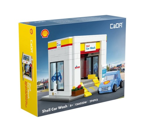 Конструктор CaDA автомойка Shell (294 детали)