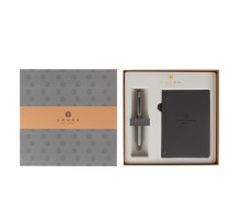 Подарочный набор Cross: шариковая ручка Cross Century II Gunmetal Gray с блокнотом