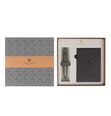 Подарочный набор Cross: шариковая ручка Cross Century II Gunmetal Gray с блокнотом