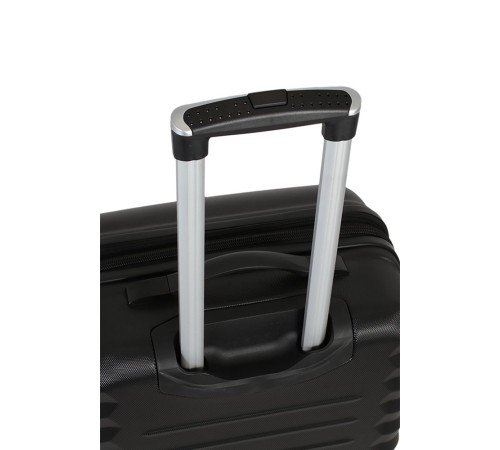 Чемодан SWISSGEAR FRIBOURG, чёрный, АБС-пластик, 37x23x54см, 35 л