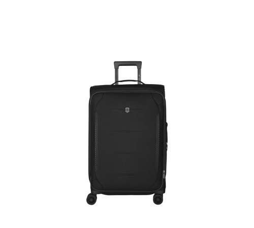 Чемодан VICTORINOX Crosslight, чёрный, RPET полиэстер, 45x30x68 см, 74 л
