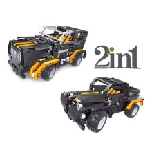 Р/У конструктор Qihui Mechanical Master 2 в 1 Джип и Пикап (509 деталей)