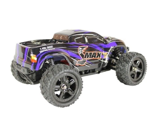 Радиоуправляемый монстр Remo Hobby SMAX Brushless V2.0 (синий) 4WD 2.4G 1/16 RTR