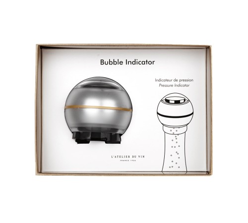 Пробка для шампанского с индикатором кол-ва пузырьков L'Atelier du Vin Bubble Indicator