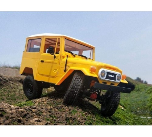 Радиоуправляемая машина WPL японский внедорожник FJ40 (желтая) 4WD 2.4G 1/16 RTR