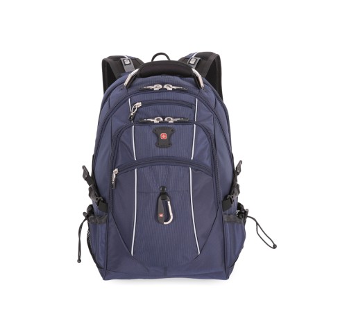 Рюкзак WENGER,15”, синий/серебристый, полиэстер 900D/М2 добби, 34x23x48 см, 38 л