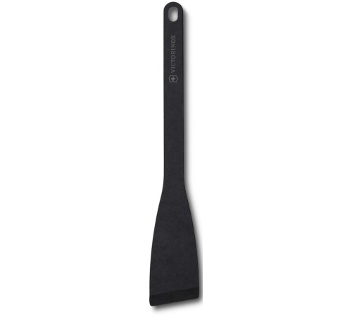 Лопатка со скошенным краем VICTORINOX Kitchen Utensils, 325x54 мм, бумажный композит, чёрная