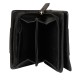 Кошелёк Cross Kelly Wall Black, кожа наппа, гладкая, цвет чёрный, 11,2 x 9,4 x 2 см