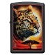 Зажигалка ZIPPO Mazzi® с покрытием Black Matte, латунь/сталь, чёрная, матовая, 38x13x57 мм