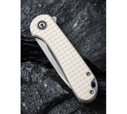 Складной нож CIVIVI Elementum D2 Steel Satin Finished Handle G10 Ivory