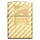 Зажигалка ZIPPO Vintage Box Top с покрытием High Polish Brass, латунь/сталь, золотистая, 38x13x57 мм