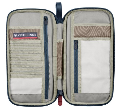 Органайзер VICTORINOX 17.1 Color с защитой от сканирования RFID, зелёный, нейлон 800D, 13x3x26 см