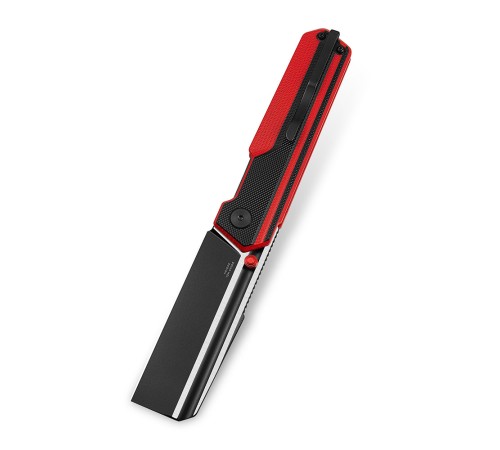 Нож Bestech Tardis сталь D2, рукоять G10 черно-красная