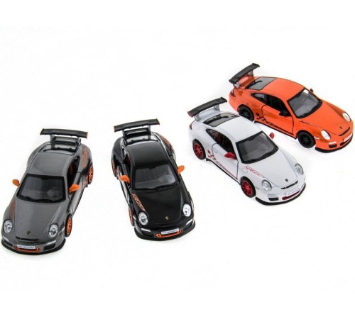 Машина Kinsmart 1:36 Porche 911 GT3 RS 2010 инерция (1/12шт.) б/к