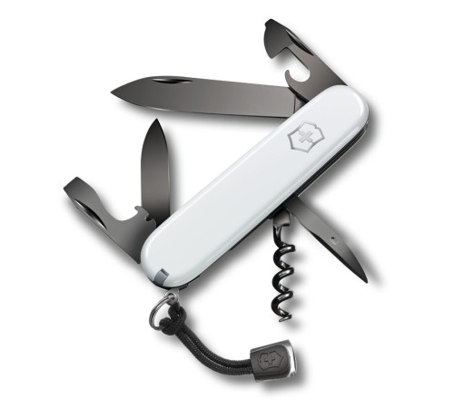 Нож перочинный VICTORINOX Spartan PS, 91 мм, 13 функций, белый, со шнурком в комплекте