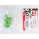 Поворотные кулаки для Remo Hobby 1/16, тюнинг, зеленые