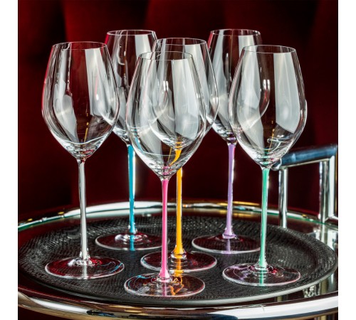 Бокал для белого вина Riedel Fatto A Mano Riesling/Zinfandel Turquoise