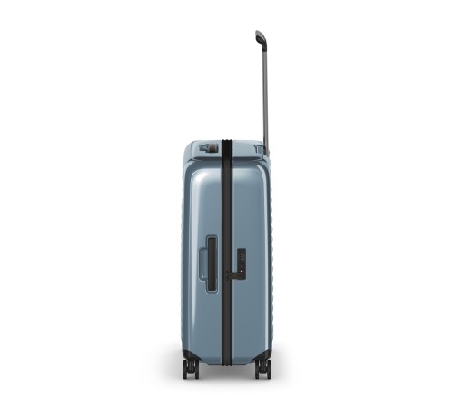 Чемодан VICTORINOX Airox, голубой, 100% поликарбонат Makrolon, 46x29x69 см, 74 л