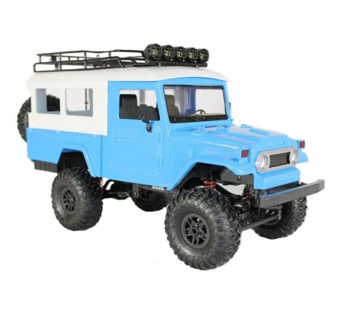Радиоуправляемая машина MN MODEL японский внедорожник FJ45 (синий) 4WD 2.4G 1/12 RTR