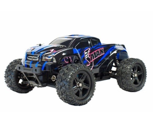 Радиоуправляемый монстр Remo Hobby SMAX Brushless (синий) 4WD 2.4G 1/16 RTR