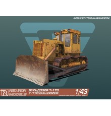Сборная модель Red Iron Models Бульдозер 