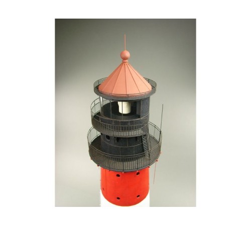 Сборная картонная модель Shipyard маяк Westerheversand Lighthouse (№59), 1/87