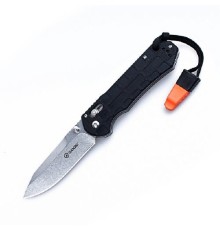 Нож Ganzo G7452P-WS черный, G7452P-BK-WS