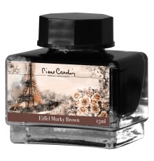 Флакон чернил Pierre Cardin 15мл, серия CITY FANTASY цвет Eiffel Murky Brown (Коричневый Эйфель)