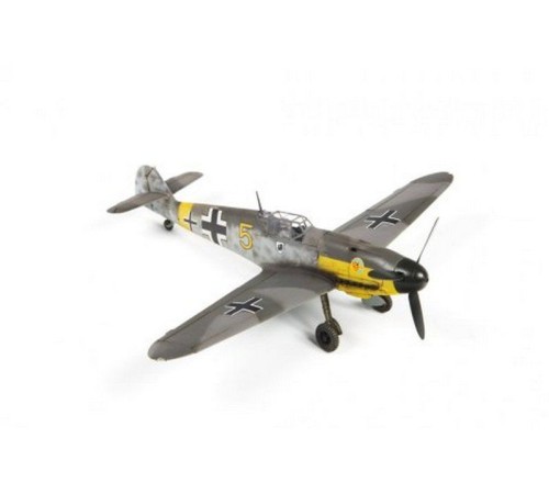 Сборная модель ZVEZDA Немецкий истребитель «Мессершмитт» BF-109 F2, подарочный набор, 1/48
