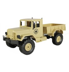 Радиоуправляемая машина MN MODEL военный грузовик (песочный) 4WD 2.4G 1/16 RTR
