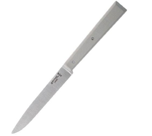 Нож столовый Opinel №125, нержавеющая сталь, серый, 002044